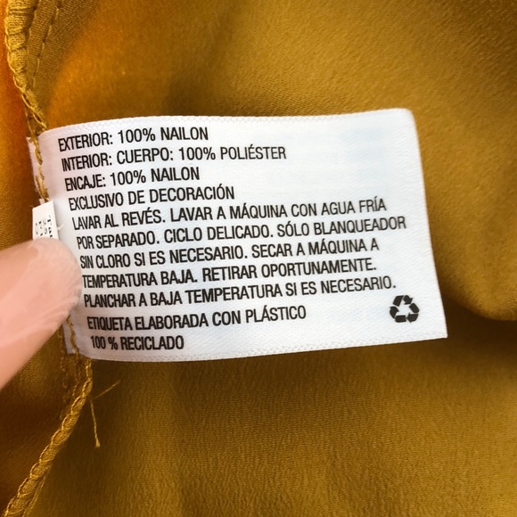 Rodarte For Target Mustard Yellow Tulle Slip Dress - Picture 9 of 9